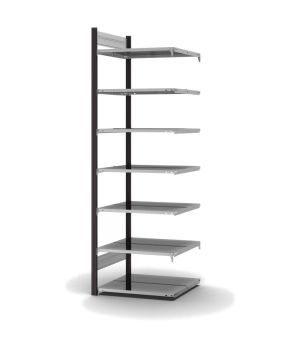 Aktenregal Anbauregal ORION PLUS, 2.350×750×600 mm, verzinkt