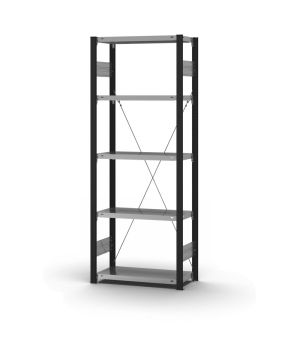 Fachbodenregal Grundregal ORION PLUS, 2.000×750×300 mm, verzinkt
