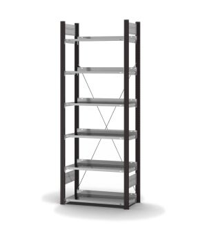 Aktenregal Grundregal ORION PLUS, 2.000×750×300 mm, verzinkt