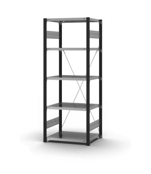 Fachbodenregal Grundregal ORION PLUS, 2.000×750×500 mm, verzinkt