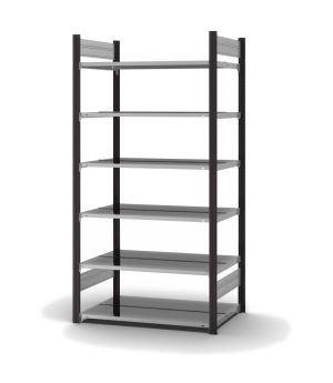 Aktenregal Grundregal ORION PLUS, 2.000×1.000×600 mm, verzinkt