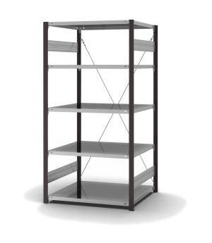 Fachbodenregal Grundregal ORION PLUS, 2.000×1.000×800 mm, verzinkt