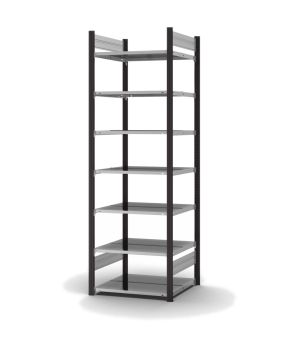 Aktenregal Grundregal ORION PLUS, 2.350×750×600 mm, verzinkt