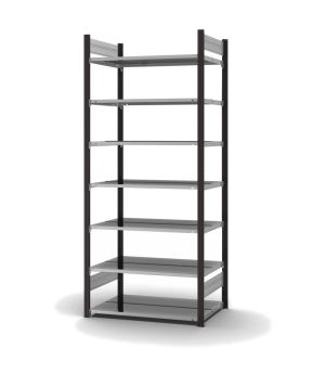Aktenregal Grundregal ORION PLUS, 2.350×1.000×600 mm, verzinkt