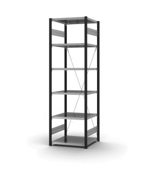 Fachbodenregal Grundregal ORION PLUS, 2.500×750×600 mm, verzinkt