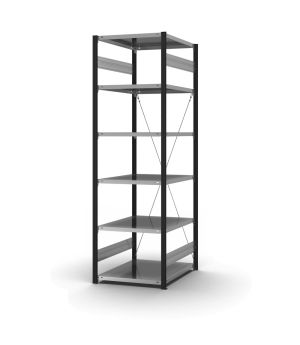 Fachbodenregal Grundregal ORION PLUS, 2.500×750×800 mm, verzinkt