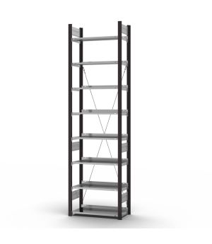 Aktenregal Grundregal ORION PLUS, 2.700×750×300 mm, verzinkt