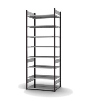 Aktenregal Grundregal ORION PLUS, 2.700×1.000×600 mm, verzinkt