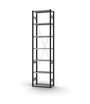 Fachbodenregal Grundregal ORION PLUS, 3.000×750×300 mm, verzinkt