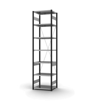 Fachbodenregal Grundregal ORION PLUS, 3.000×750×500 mm, verzinkt