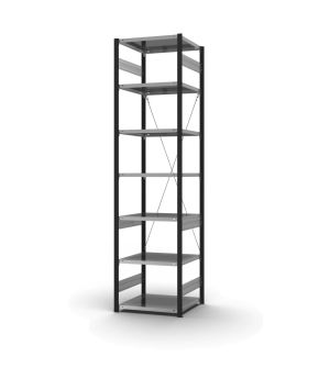Fachbodenregal Grundregal ORION PLUS, 3.000×750×600 mm, verzinkt