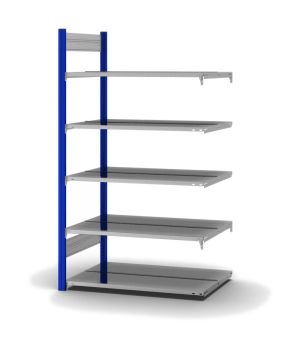Aktenregal Anbauregal ORION PLUS, 1.750×1.000×600 mm, verzinkt