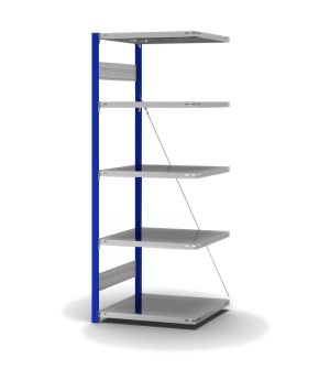 Fachbodenregal Anbauregal ORION PLUS, 2.000×750×600 mm, verzinkt