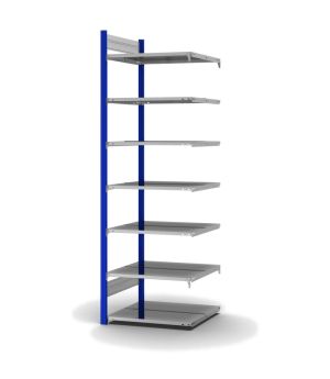 Aktenregal Anbauregal ORION PLUS, 2.350×750×600 mm, verzinkt