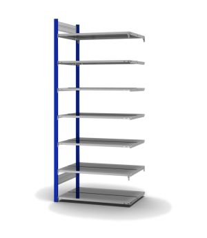 Aktenregal Anbauregal ORION PLUS, 2.350×1.000×600 mm, verzinkt