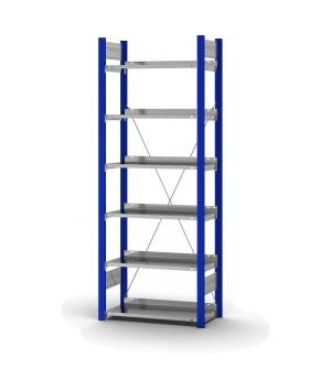 Aktenregal Grundregal ORION PLUS, 2.000×750×300 mm, verzinkt