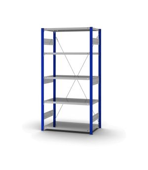 Fachbodenregal Grundregal ORION PLUS, 2.000×1.000×500 mm, verzinkt