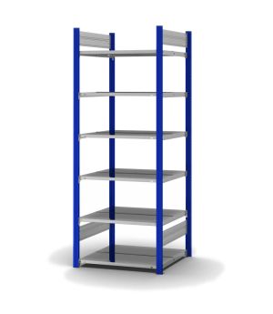 Aktenregal Grundregal ORION PLUS, 2.000×750×600 mm, verzinkt