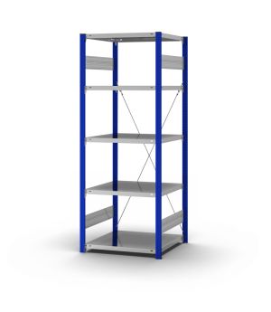 Fachbodenregal Grundregal ORION PLUS, 2.000×750×600 mm, verzinkt