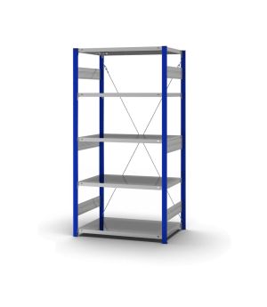 Fachbodenregal Grundregal ORION PLUS, 2.000×1.000×600 mm, verzinkt