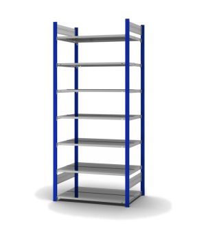 Aktenregal Grundregal ORION PLUS, 2.350×1.000×600 mm, verzinkt