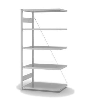 ESD-Regal Anbauregal ORION PLUS, 2.000×1.000×600 mm, esd