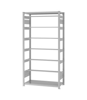 Pendelhefterregal Grundregal ORION PLUS, 2.000×1.000×400 mm, lichtgrau