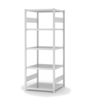 Fachbodenregal Grundregal ORION PLUS, 2.000×750×600 mm, lichtgrau
