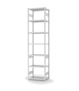 Fachbodenregal Grundregal ORION PLUS, 3.000×750×400 mm, lichtgrau