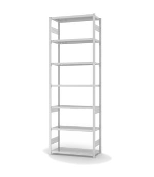 Fachbodenregal Grundregal ORION PLUS, 3.000×1.000×400 mm, lichtgrau