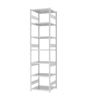 Fachbodenregal Grundregal ORION PLUS, 3.000×750×600 mm, lichtgrau
