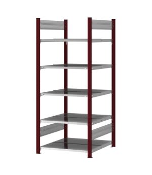 Aktenregal Grundregal ORION PLUS, 1.750×750×600 mm, verzinkt