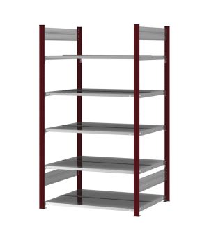 Aktenregal Grundregal ORION PLUS, 1.750×1.000×600 mm, verzinkt