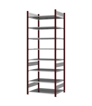Aktenregal Grundregal ORION PLUS, 2.700×1.000×600 mm, verzinkt