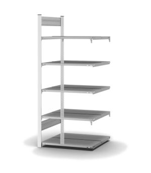 Aktenregal Anbauregal ORION PLUS, 1.750×750×600 mm, verzinkt
