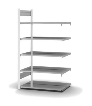 Aktenregal Anbauregal ORION PLUS, 1.750×1.000×600 mm, verzinkt