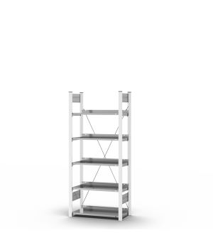 Aktenregal Grundregal ORION PLUS, 1.750×750×300 mm, verzinkt
