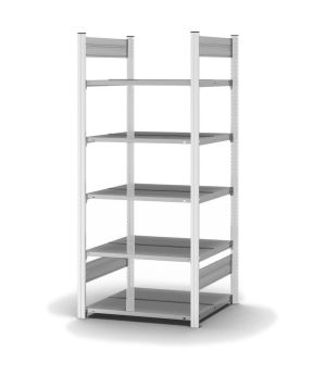 Aktenregal Grundregal ORION PLUS, 1.750×750×600 mm, verzinkt