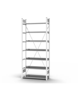 Aktenregal Grundregal ORION PLUS, 2.350×1.000×300 mm, verzinkt