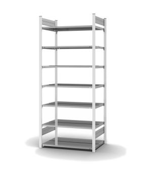 Aktenregal Grundregal ORION PLUS, 2.350×1.000×600 mm, verzinkt