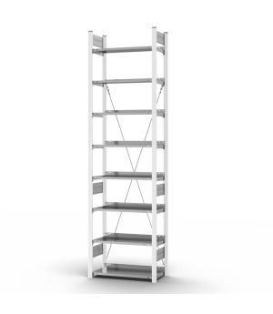 Aktenregal Grundregal ORION PLUS, 2.700×750×300 mm, verzinkt