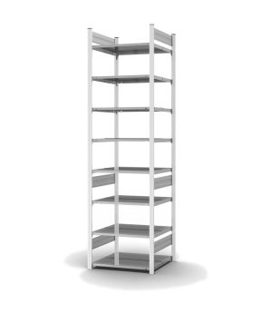 Aktenregal Grundregal ORION PLUS, 2.700×750×600 mm, verzinkt
