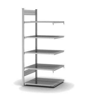Aktenregal Anbauregal ORION PLUS, 1.750×750×600 mm, verzinkt