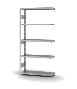 Fachbodenregal Anbauregal ORION PLUS, 2.000×1.000×300 mm, verzinkt