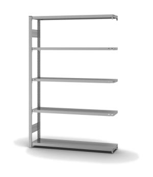 Fachbodenregal Anbauregal ORION PLUS, 2.000×1.300×300 mm, verzinkt
