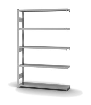 Fachbodenregal Anbauregal ORION PLUS, 2.000×1.300×300 mm, verzinkt