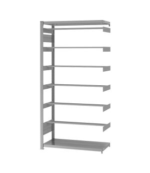 Pendelhefterregal Anbauregal ORION PLUS, 2.000×1.000×400 mm, verzinkt