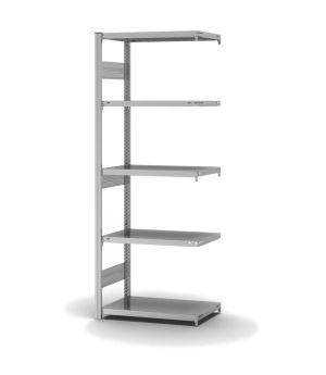 Fachbodenregal Anbauregal ORION PLUS, 2.000×750×400 mm, verzinkt