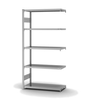 Fachbodenregal Anbauregal ORION PLUS, 2.000×1.000×400 mm, verzinkt