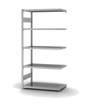 Fachbodenregal Anbauregal ORION PLUS, 2.000×1.000×500 mm, verzinkt
